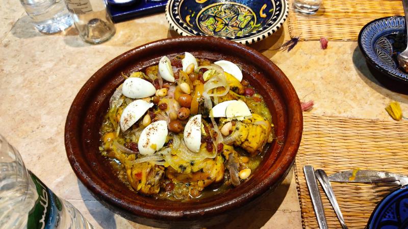 Tajine d’agneau à la marocaine