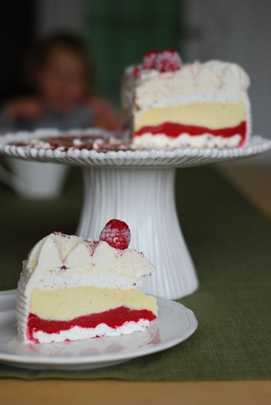 Vacherin à la framboise