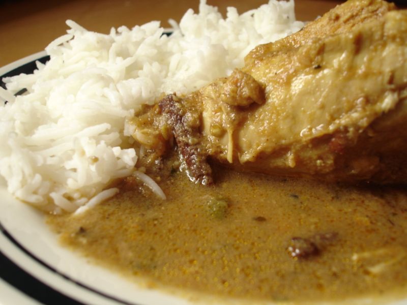 Curry de poulet